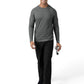 Men's Performance Long Sleeve Tee - C32009 - Pewter Heather