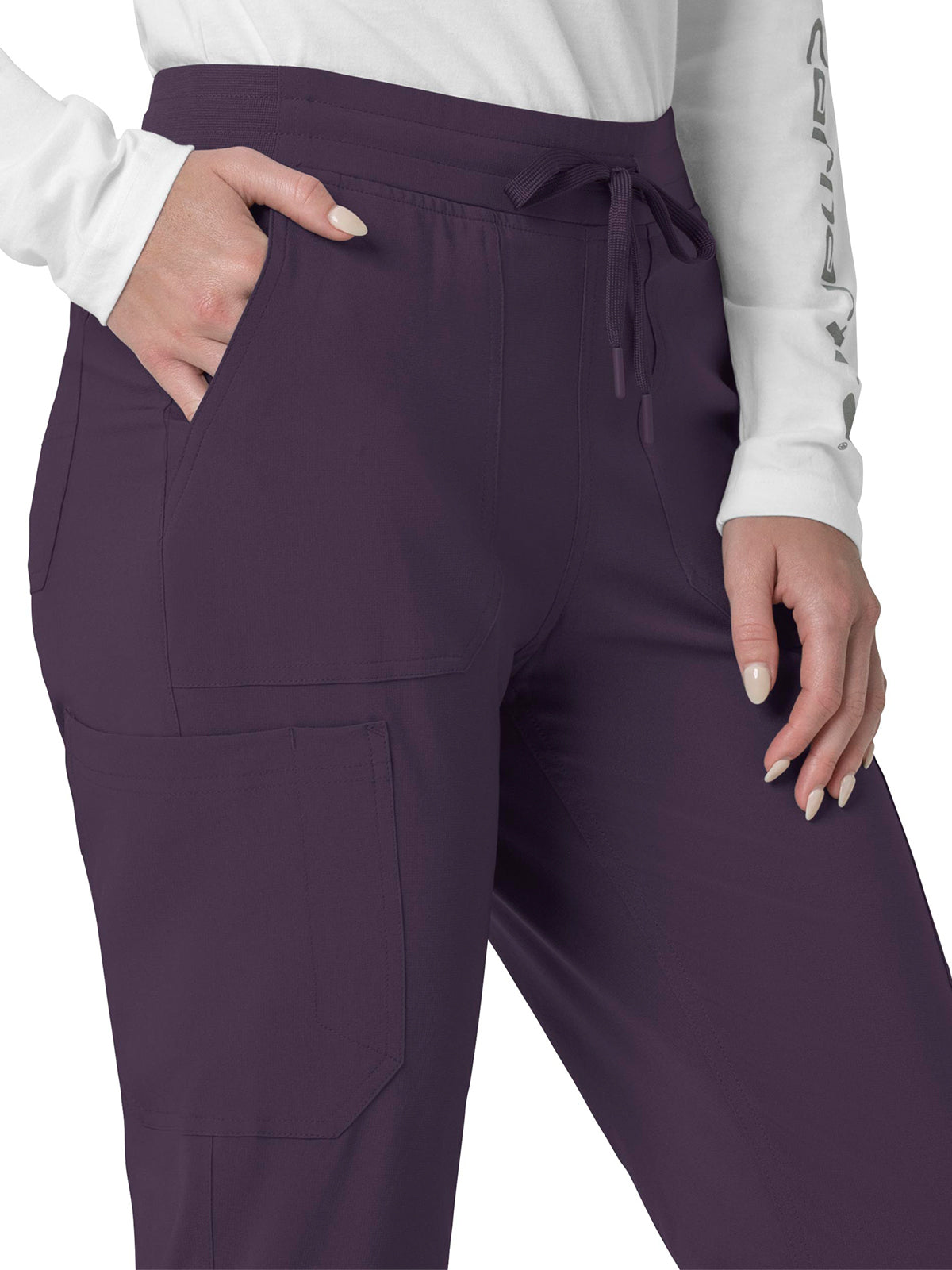 Women's Eight-Pocket Cargo Scrub Pant