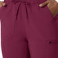 Women's Seven-Pocket Straight Leg Pant - C53210 - Wine