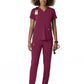 Women's Seven-Pocket Straight Leg Pant - C53210 - Wine