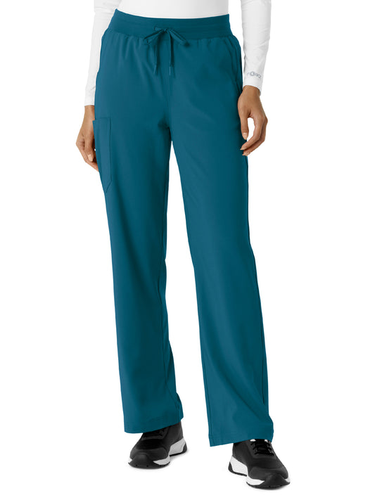 Women's Six-Pocket Boot Cut Scrub Pant