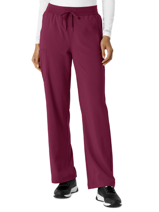 Women's Six-Pocket Boot Cut Scrub Pant