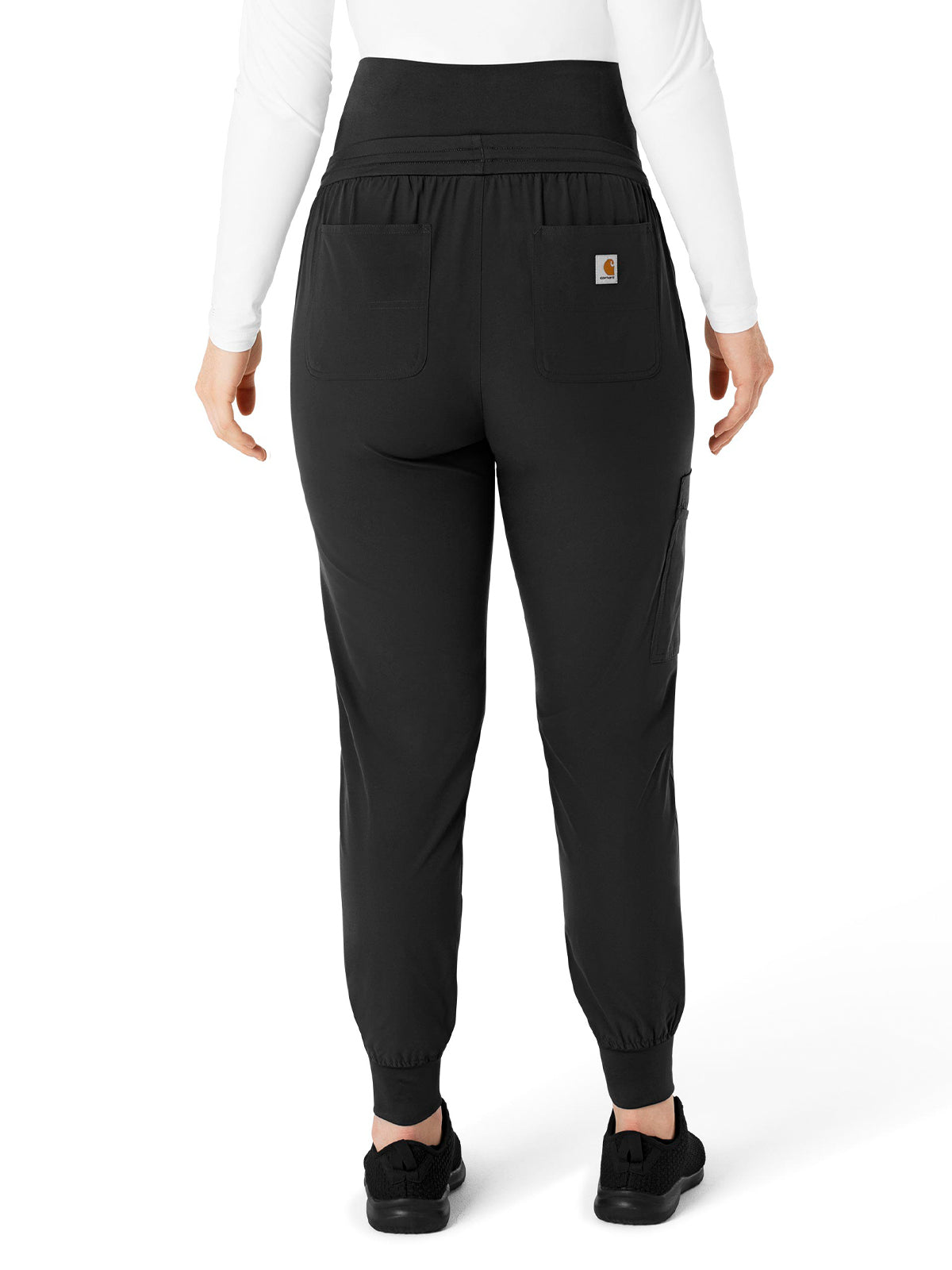 Women's Seven-Pocket Maternity Jogger Scrub Pant