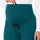 Women's Seven-Pocket Maternity Jogger Pant - C54113 - Caribbean
