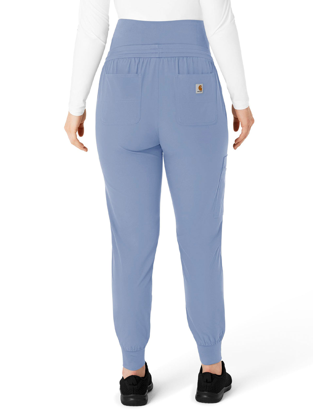 Women's Seven-Pocket Maternity Jogger Scrub Pant