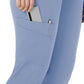 Women's Seven-Pocket Maternity Jogger Pant - C54113 - Ceil Blue