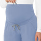 Women's Seven-Pocket Maternity Jogger Pant - C54113 - Ceil Blue