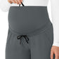 Women's Seven-Pocket Maternity Jogger Pant - C54113 - Pewter