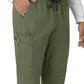 Unisex Six-Pocket Elastic Waist Pant - C55013 - Olive