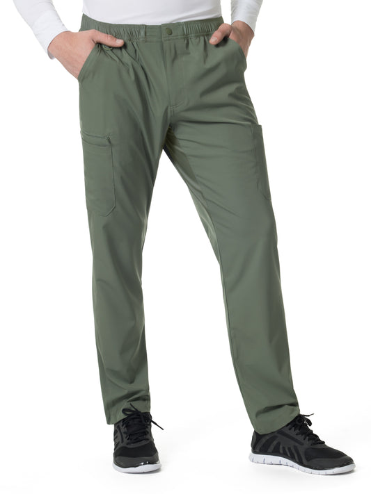 Men's Twelve-Pocket Twill Straight Leg Pant