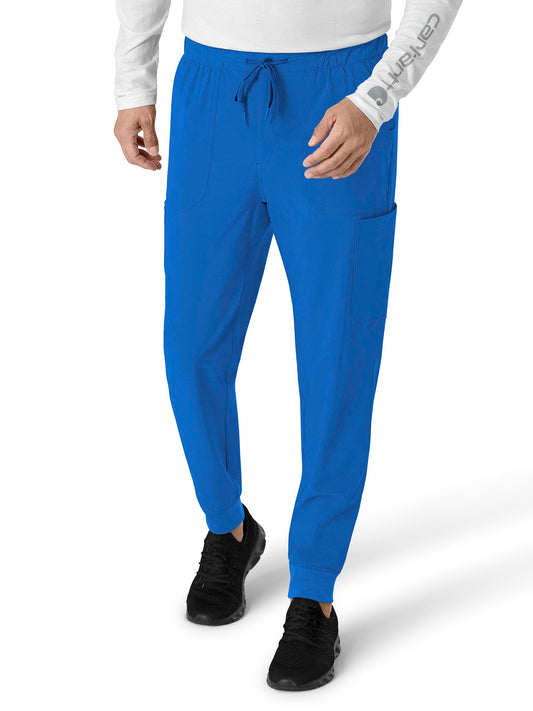 Men's Seven-Pocket Jogger Scrub Pant