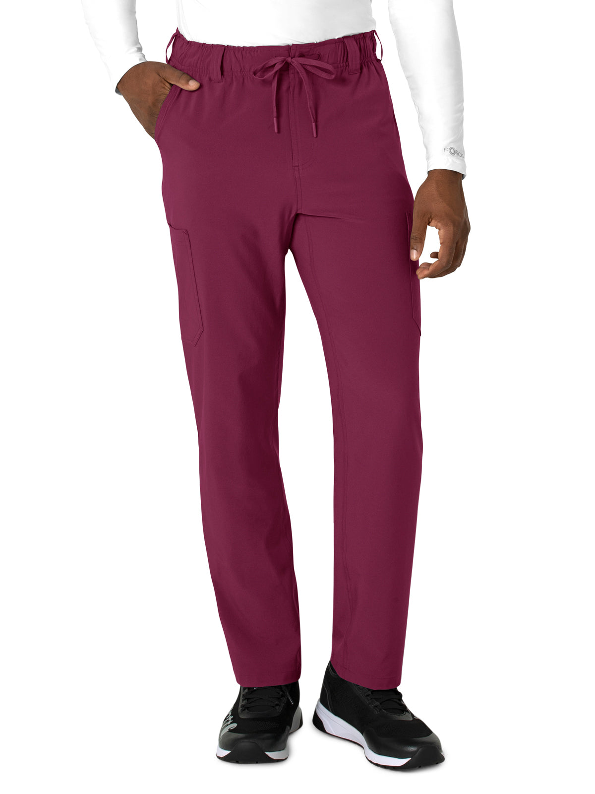 Men's Five-Pocket Straight Leg Scrub Pant