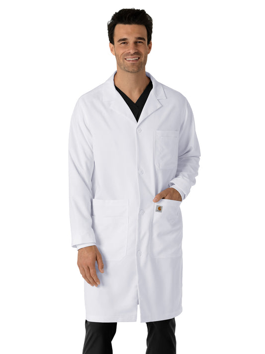 Men's Nine-Pocket Long Lab Coat