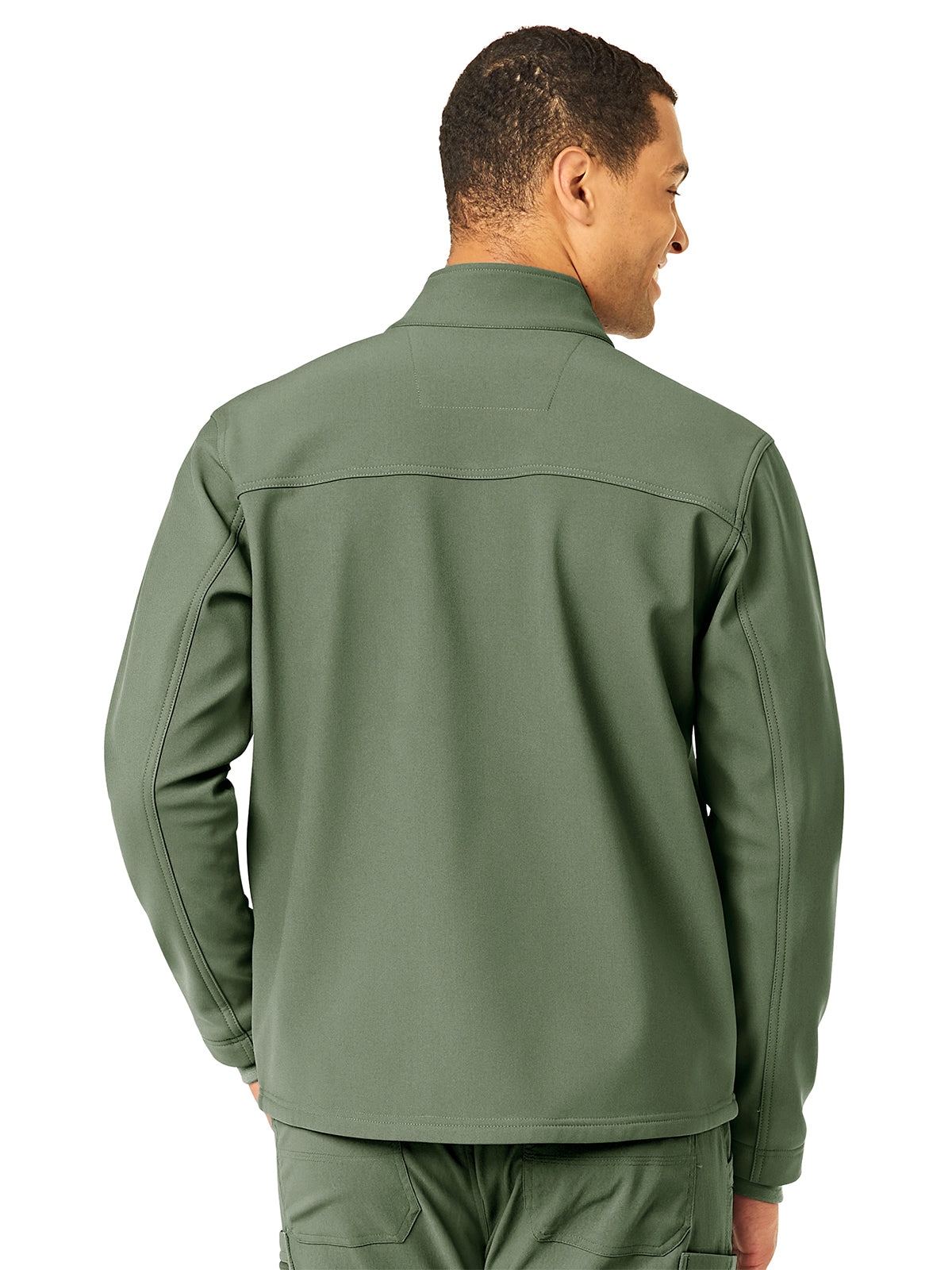 Men's Three-Pocket Bonded Fleece Jacket