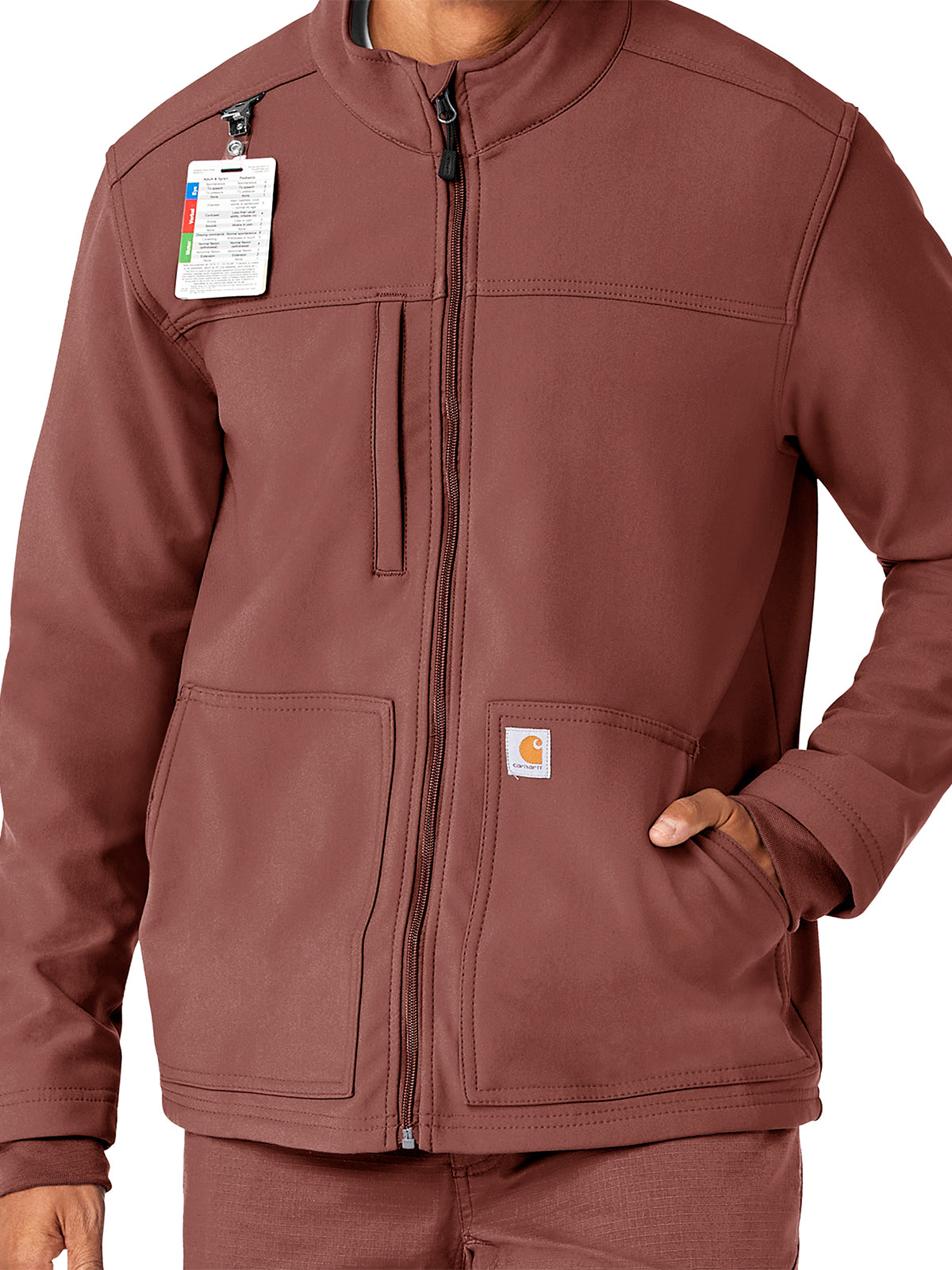 Men's Three-Pocket Bonded Fleece Jacket