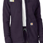 Women's Three-Pocket Bonded Fleece Jacket - C81023 - Black Plum