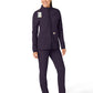 Women's Three-Pocket Bonded Fleece Jacket - C81023 - Black Plum
