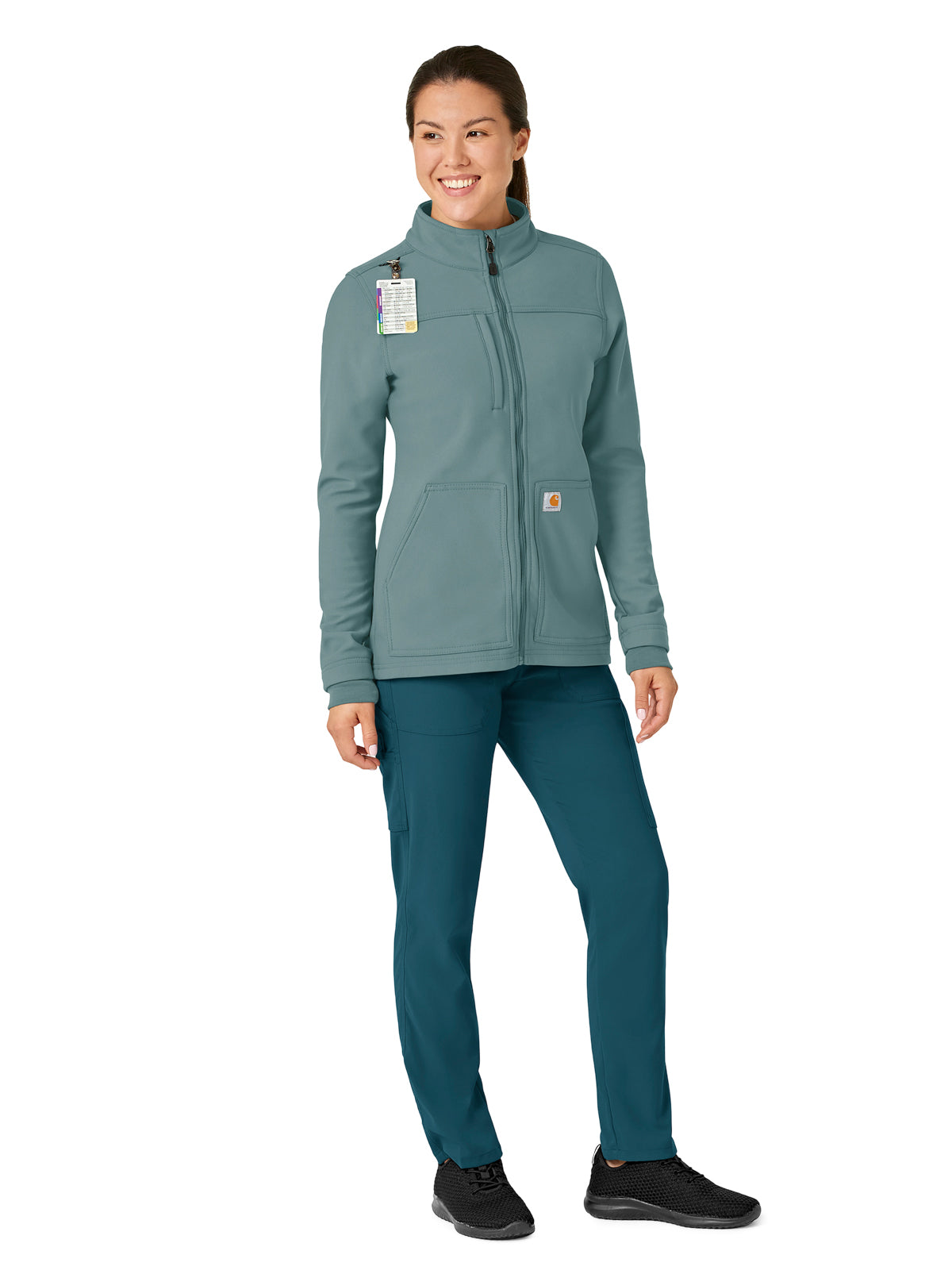 Women's Three-Pocket Bonded Fleece Jacket