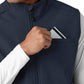 Men's Four-Pocket Bonded Fleece Vest - C82023 - Navy