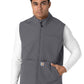 Men's Four-Pocket Bonded Fleece Vest