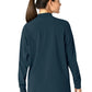 Women's Four-Pocket Modern Fit Shirt Jacket - C82210 - Navy