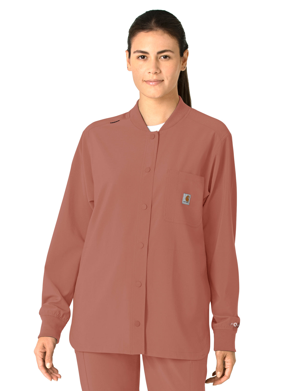 Women's Four-Pocket Modern Fit Shirt Jacket