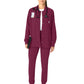 Women's Four-Pocket Modern Fit Shirt Jacket - C82210 - Wine