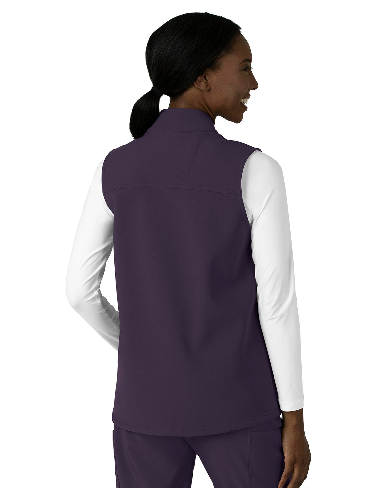 Women's Four-Pocket Bonded Fleece Vest