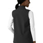 Women's Four-Pocket Bonded Fleece Vest - C83023 - Black