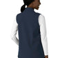 Women's Four-Pocket Bonded Fleece Vest - C83023 - Navy