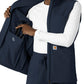 Women's Four-Pocket Bonded Fleece Vest - C83023 - Navy