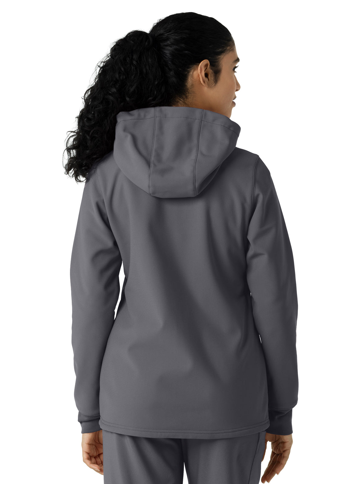 Women's Four-Pocket Bonded Fleece Hoodie