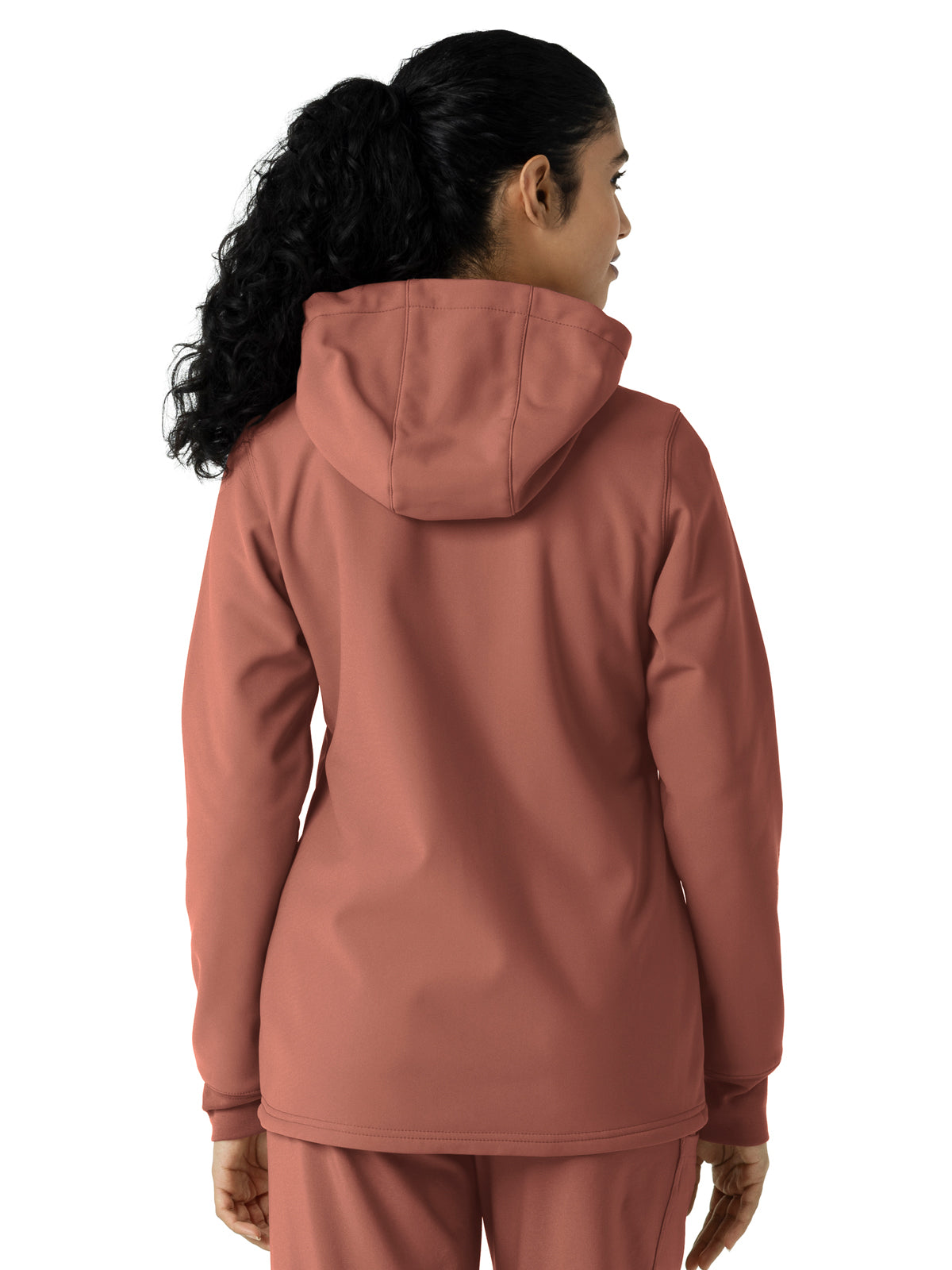 Women's Four-Pocket Bonded Fleece Hoodie