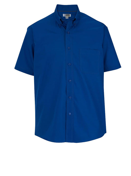 Men's Lightweight Short Sleeve Poplin Shirt