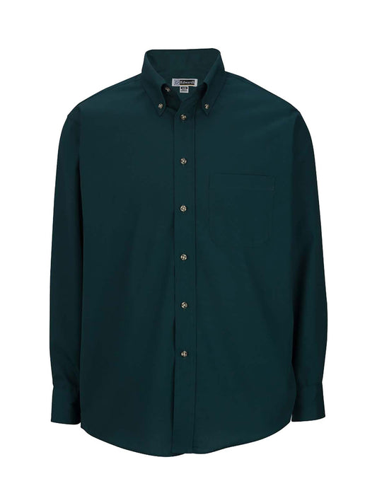 Men's One-Pocket Poplin-Long Sleeve