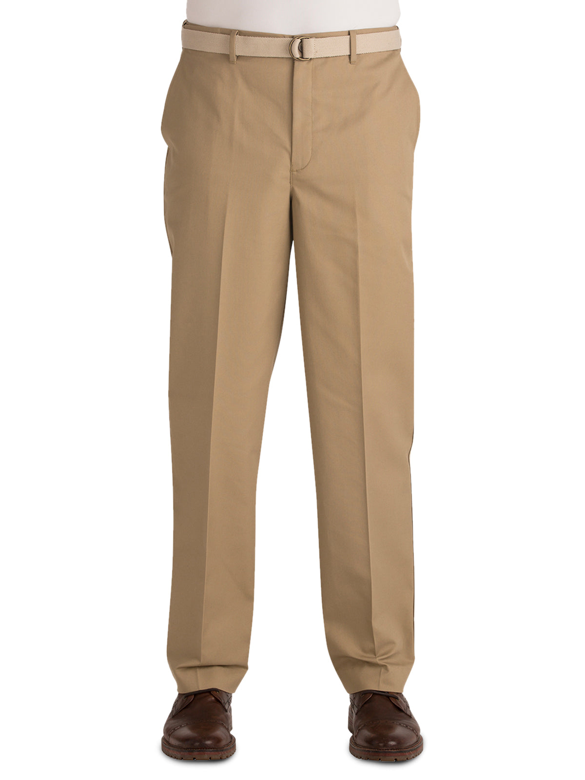 Men's Business Chino Flat Front Pant