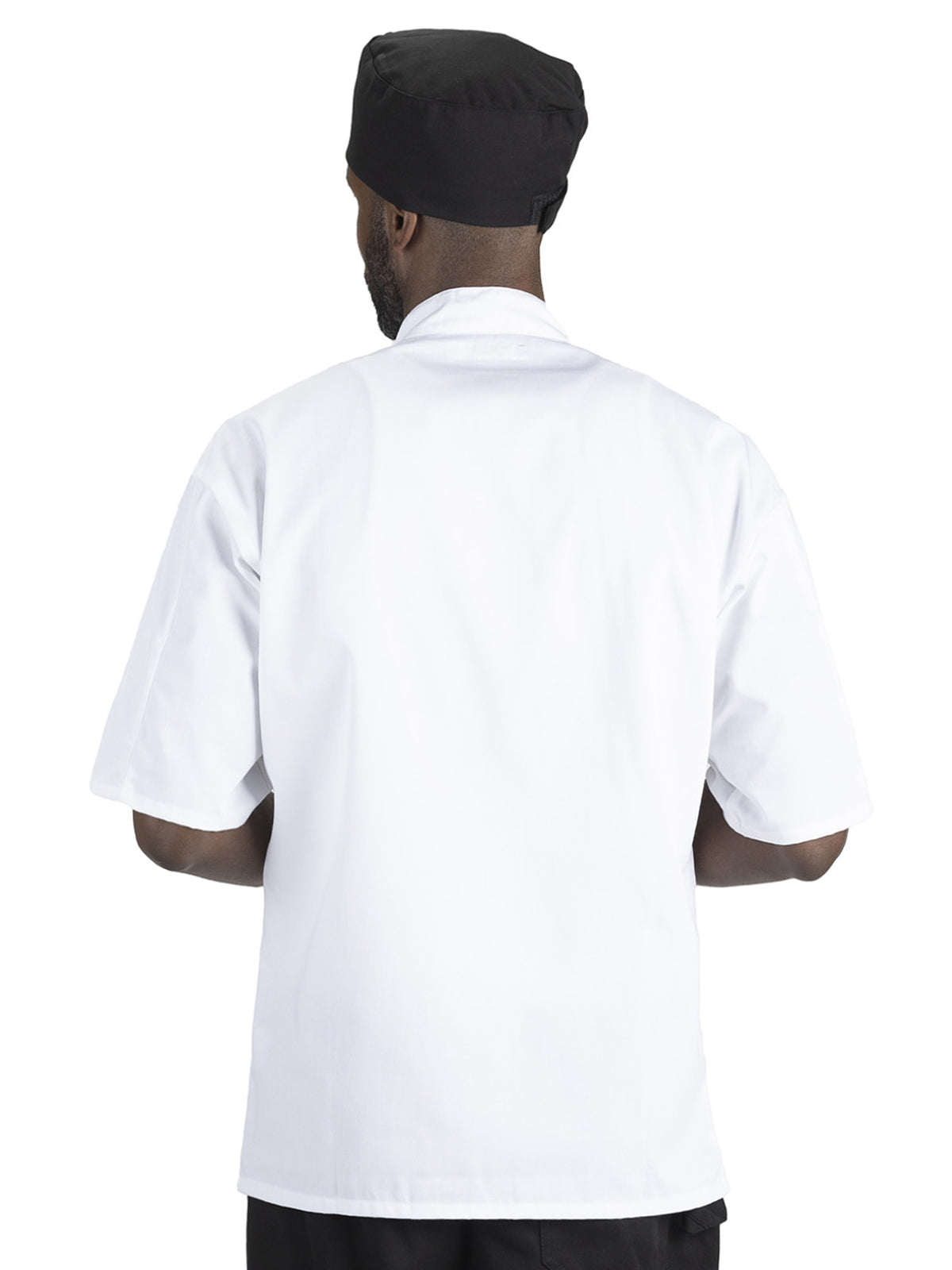 Unisex 10-Button Short Sleeve Chef Coat