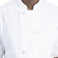 Unisex 10-Button Short Sleeve Chef Coat