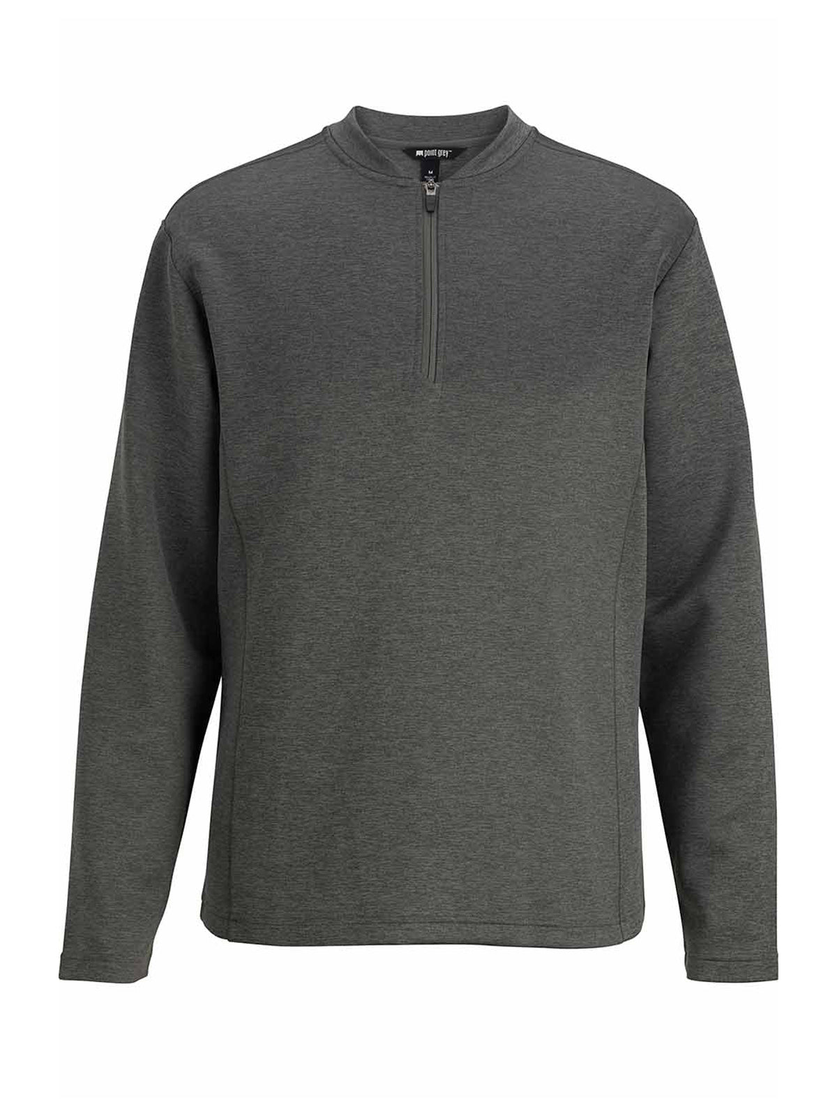 Men's Pocketless Quarter Zip Sweater