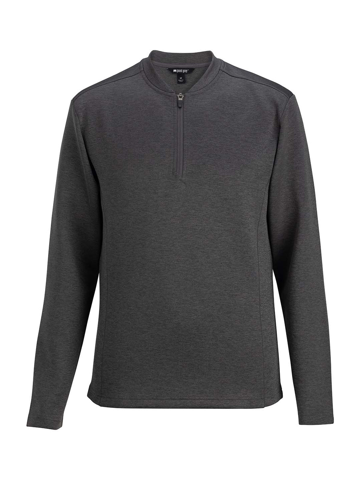 Men's Pocketless Quarter Zip Sweater