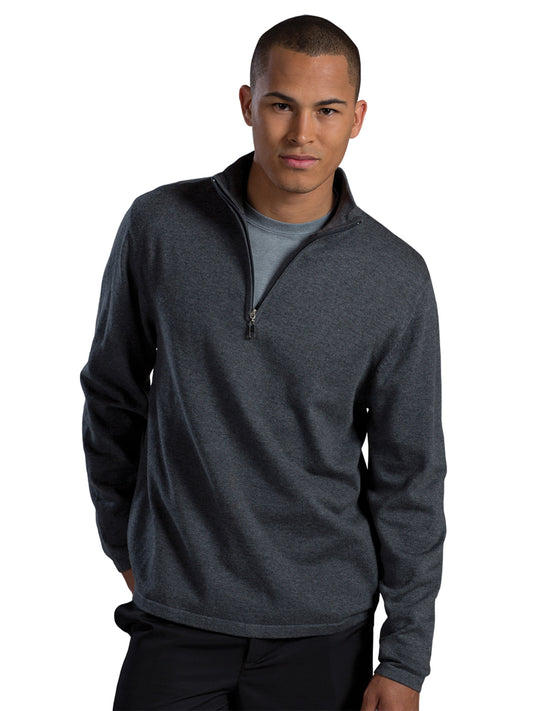 Unisex Quarter-Zip Sweater