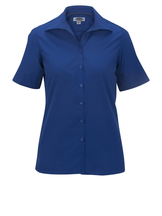 Women's Short Sleeve Lightweight Poplin Shirt