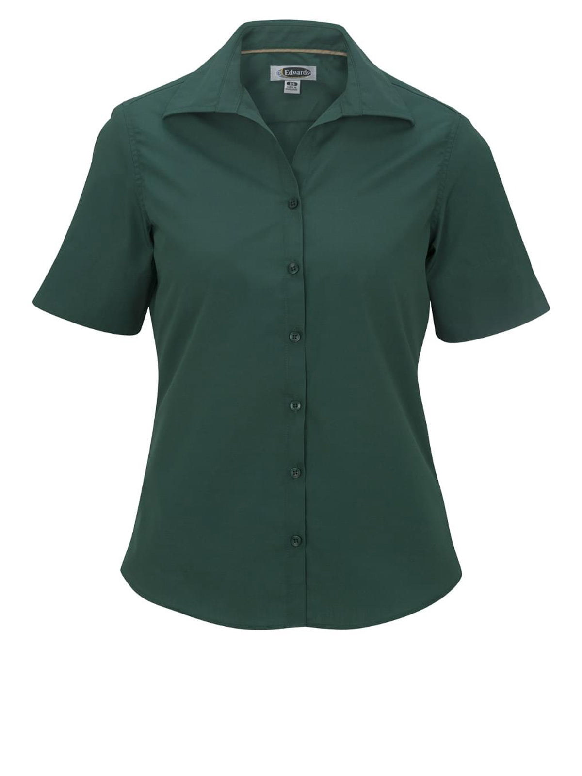 Women's Short Sleeve Lightweight Poplin Shirt