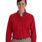 Women's One-Pocket Poplin-Long Sleeve