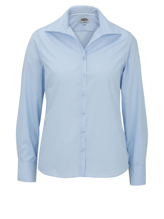 Women's Long Sleeve Lightweight Poplin Shirt