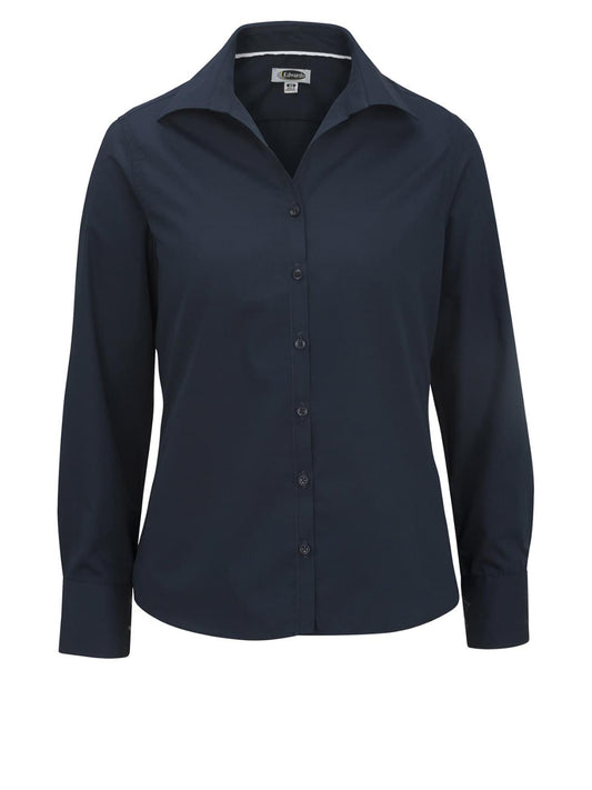 Women's Long Sleeve Lightweight Poplin Shirt