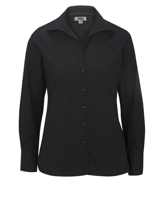 Women's Long Sleeve Lightweight Poplin Shirt