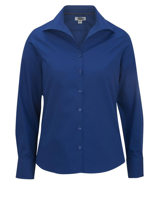 Women's Long Sleeve Lightweight Poplin Shirt