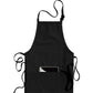 Unisex 3-Pocket Bib Apron