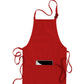 Unisex 3-Pocket Bib Apron